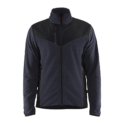 BLÅKLÄDER softshell-takki neulottu tumma mar. sin./musta